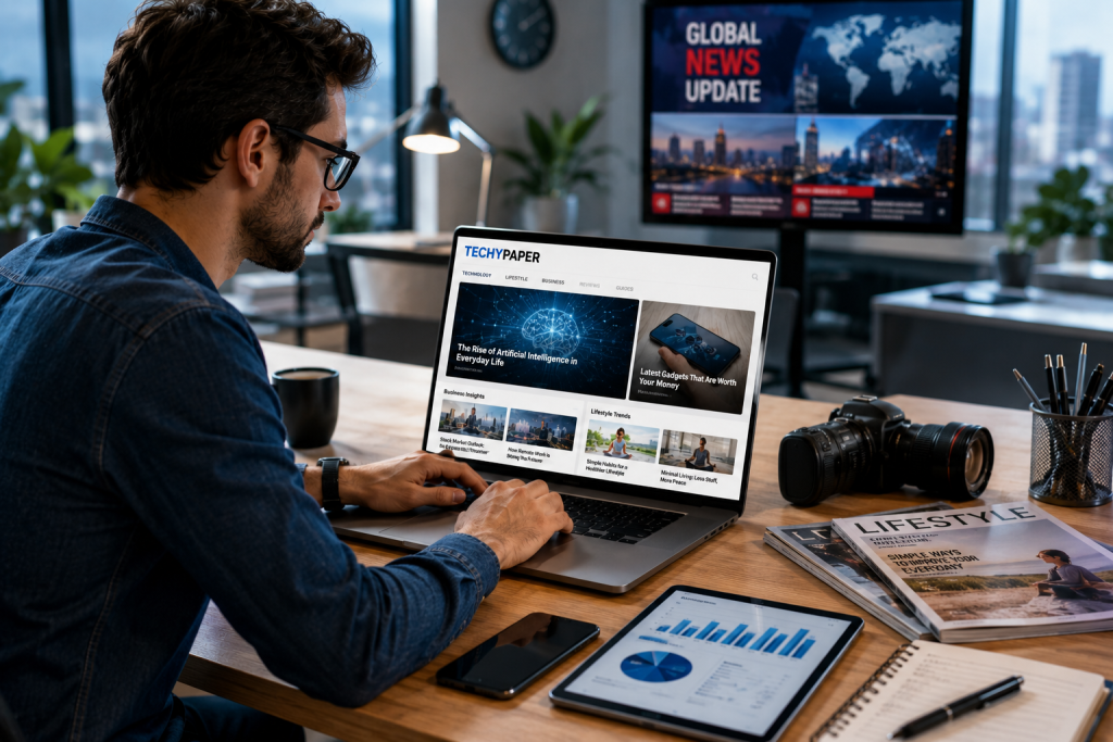 TechyPaper Review: A Modern Destination for News, Insights, and Inspiration TechyPaper Review