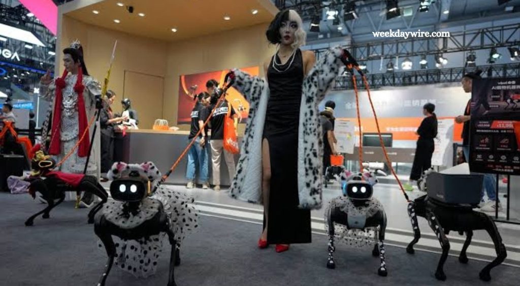 China Showcases Robotics Ambitions, From Robot Dogs to Smart Helpers China